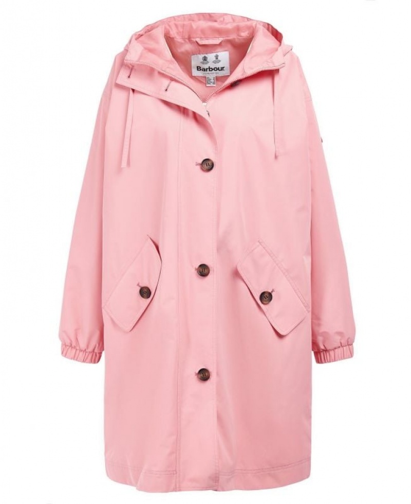 Rose Women Barbour Seal Rain Jacket | US-1397YAHOE