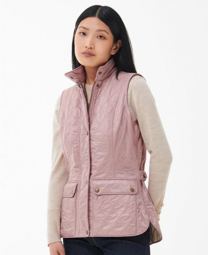 Rose Women Barbour Wray Vest | US-3284TNCPZ