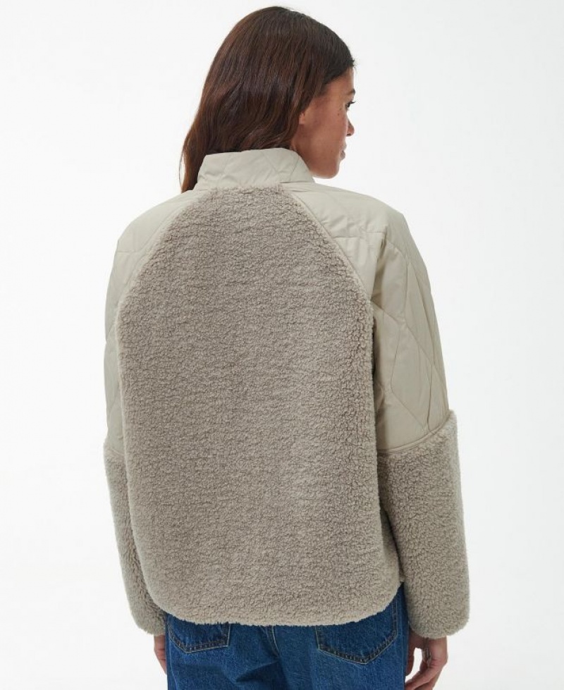 Taupe Women Barbour Surf Fleece | US-2950XRBHD