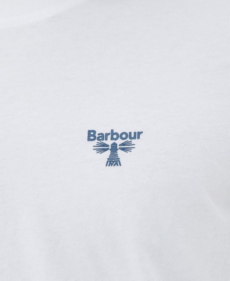 White Men Barbour Beacon Brathay Graphic T-Shirts | US-9124YCHTM