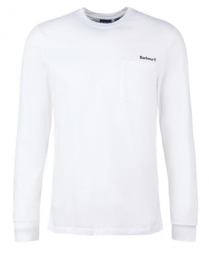 White Men Barbour Glenrigg T-Shirts | US-6124MZIKA