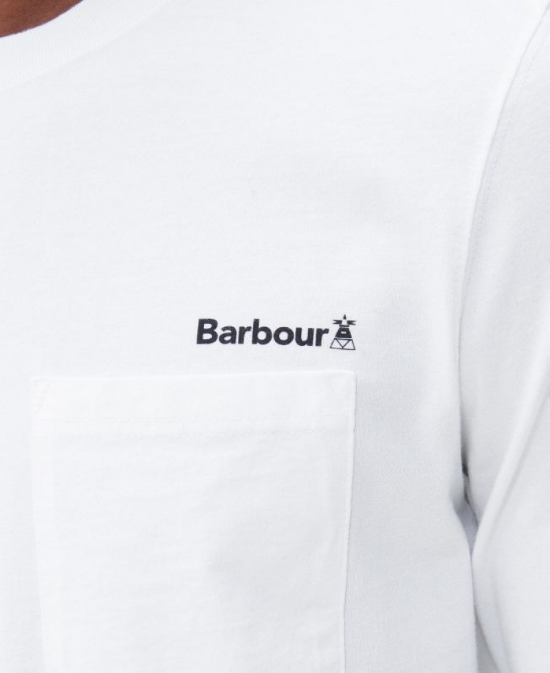 White Men Barbour Glenrigg T-Shirts | US-6124MZIKA