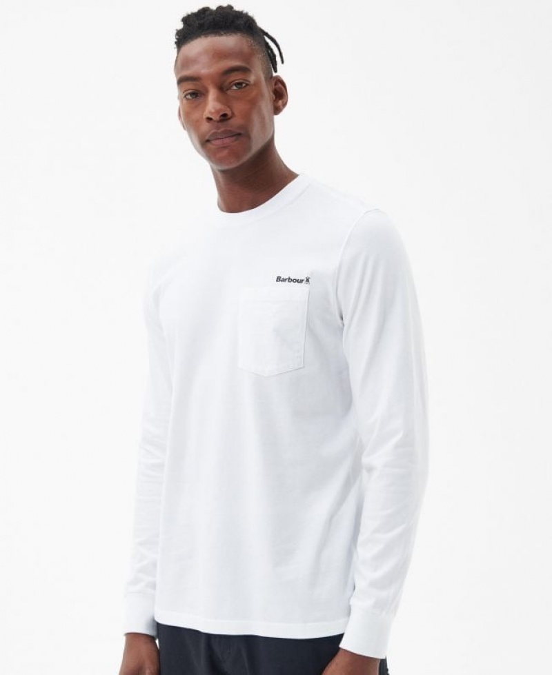 White Men Barbour Glenrigg T-Shirts | US-6124MZIKA