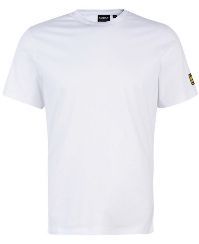 White Men Barbour International Deviser T-Shirts | US-2369SKGQD