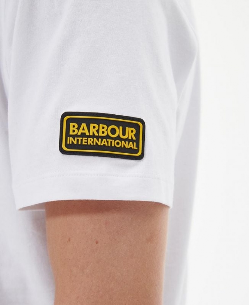 White Men Barbour International Deviser T-Shirts | US-2369SKGQD