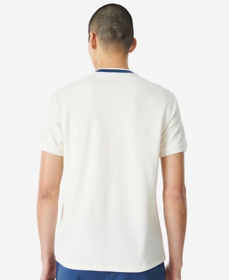 White Men Barbour International Dobbs Polo Shirt | US-3806KBWGE