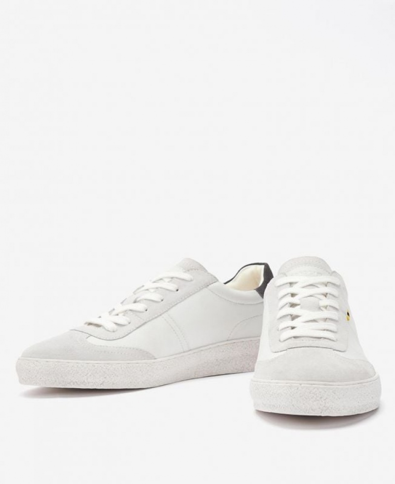 White Men Barbour International Felix Sneakers | US-1465KZDRE