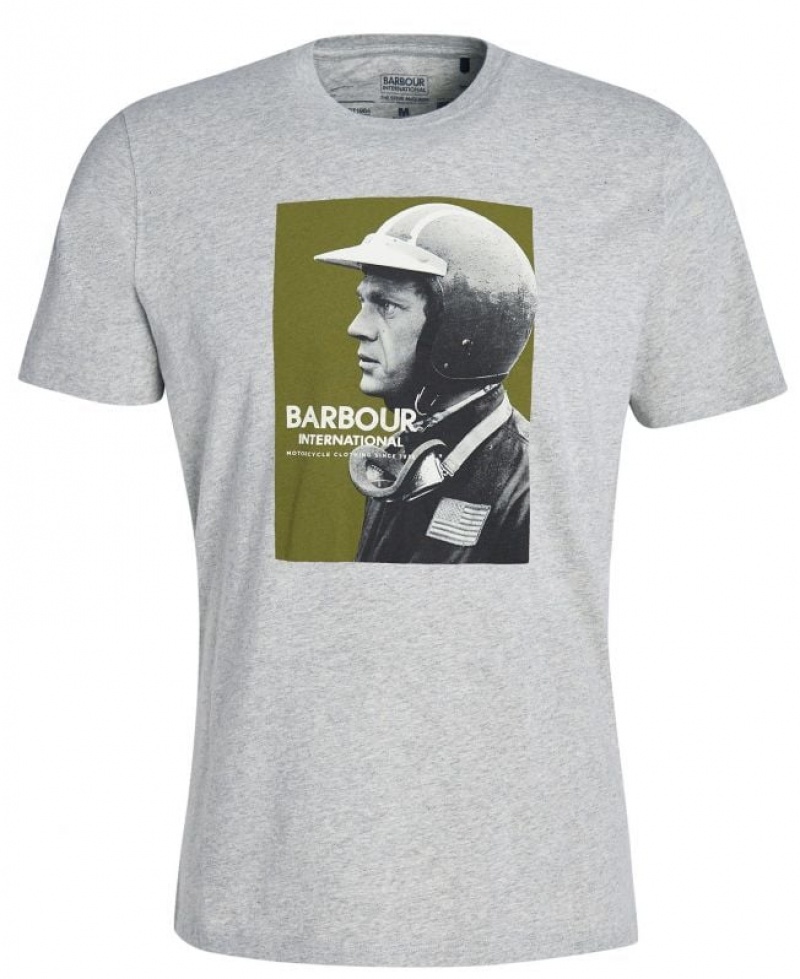 White Men Barbour International Greyson T-Shirts | US-0126CITWP