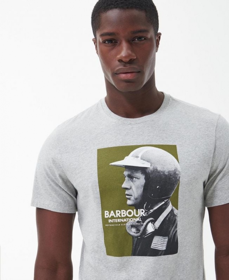 White Men Barbour International Greyson T-Shirts | US-0126CITWP