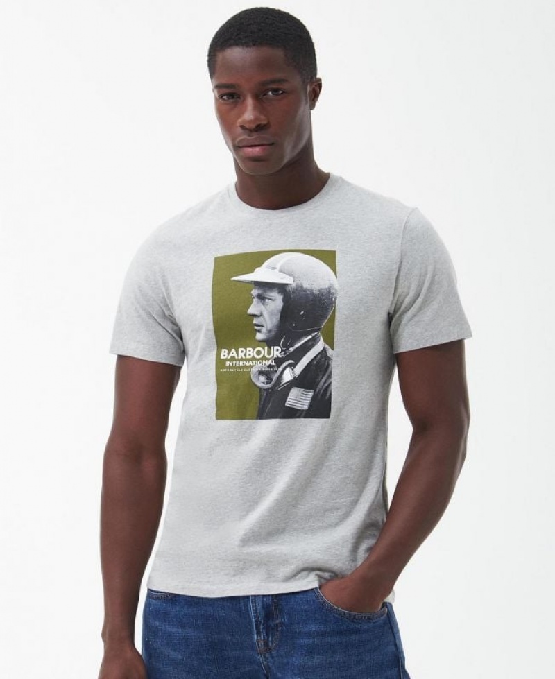 White Men Barbour International Greyson T-Shirts | US-0126CITWP