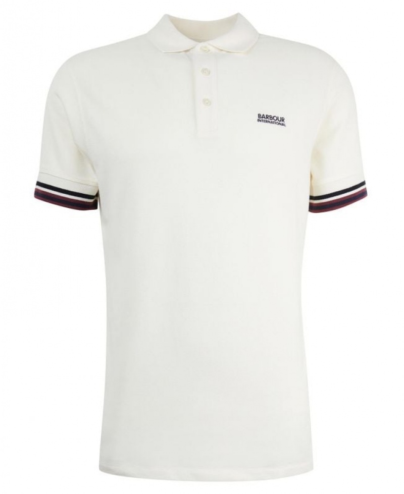 White Men Barbour International Metropolis Polo Shirt | US-0318SWCAD