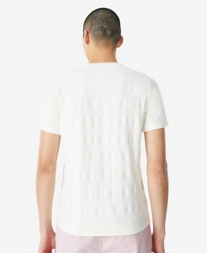 White Men Barbour International Serge T-Shirts | US-8569IWYST