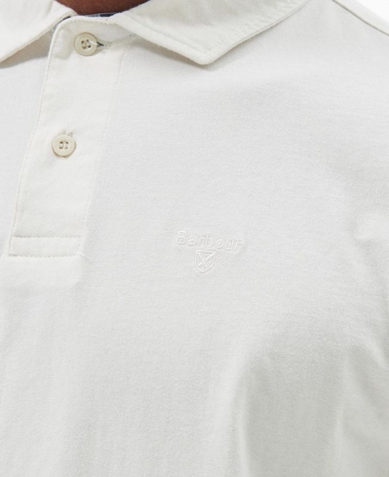 White Men Barbour Kirkhill Polo Shirt | US-4219XSRBE