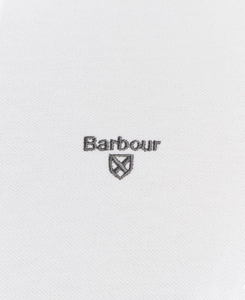 White Men Barbour Otterburn Polo Shirt | US-8102RCMBL