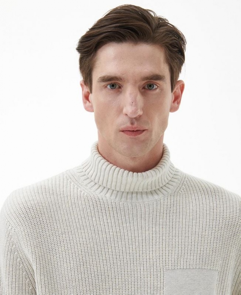 White Men Barbour Steetley Roll-Neck Sweater | US-3479ANHIX