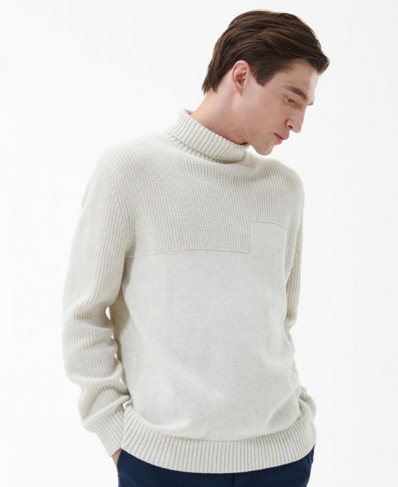 White Men Barbour Steetley Roll-Neck Sweater | US-3479ANHIX