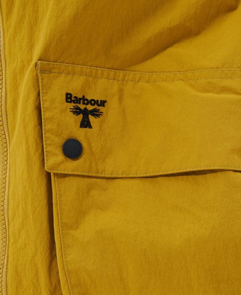 Yellow Men Barbour Beacon Tern Bedale Nylon Casual Jacket | US-8213RUAME